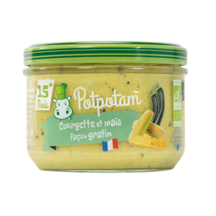 Avis Courgette et maïs façon gratin POTPOTAM 1