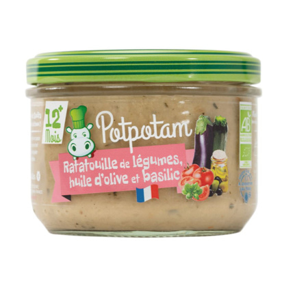 Avis Ratatouille de légumes, huile d'olive et basilic POTPOTAM 1