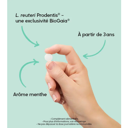 Avis BioGaia® Prodentis® Menthe BioGaia 2