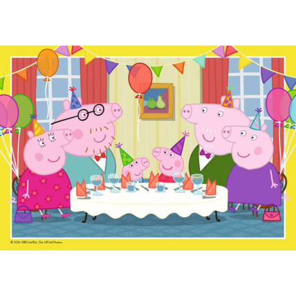 Avis Puzzle L'heure de la fête avec Peppa - de 3 ans RAVENSBURGER 4