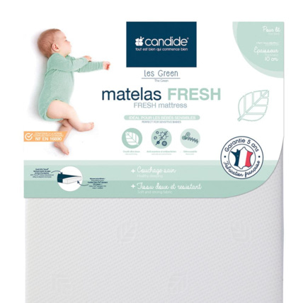 Avis Matelas bébé fresh CANDIDE 1