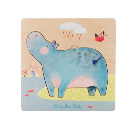 Avis Puzzle encastrable Les Papoum moulin Roty 2