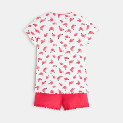Avis Pyjama 2 pièces court motif fraises rose fille OKAIDI 4