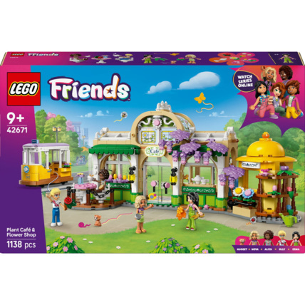 Avis Café des plantes et kiosque à fleurs Friends LEGO 1