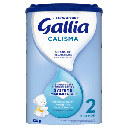 Avis Lait CALISMA 2è âge Laboratoire Gallia 1