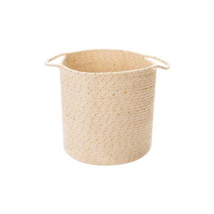 Avis Panier de rangement en coton et lurex Prémaman 1