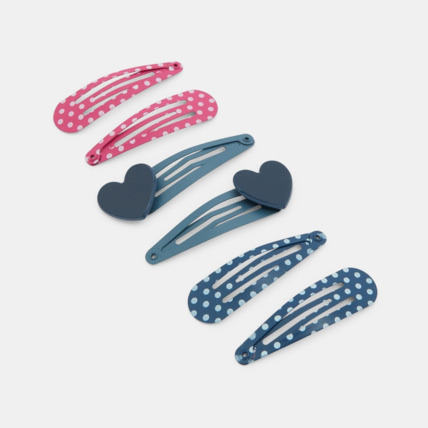 Avis Barrettes clic clac fantaisie (lot de 6) jaune fille OKAIDI 1