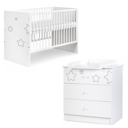 Avis Ensemble lit bébé + commode à langer TINO Mon Mobilier Design 1