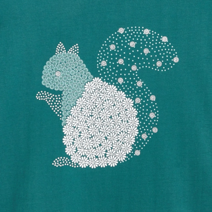 Avis T-shirt manches longues à motif fantaisie vert fille OKAIDI 3