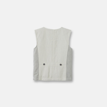 Avis Gilet sans manches gris garçon OKAIDI 2