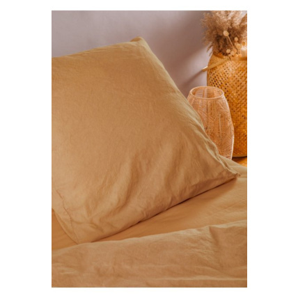 Avis Taie d'oreiller Satin de Coton Bio lavé KADOLIS 2