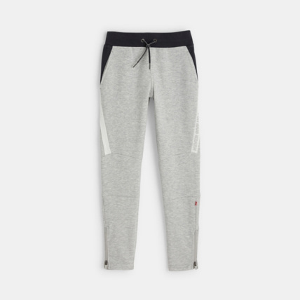 Avis Pantalon de jogging bicolore gris garçon OKAIDI 2