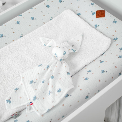 Avis Housse de matelas à langer, Bleuet Sevira Kids 3