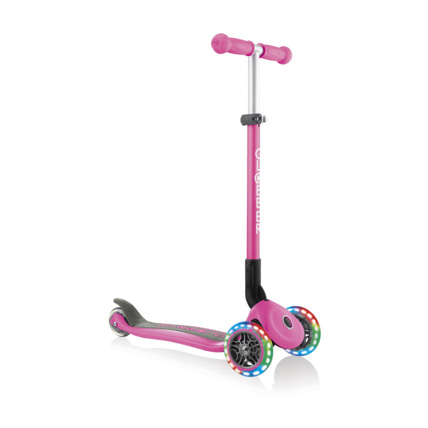 Avis Trottinette PRIMO FOLDABLE LIGHTS 3 roues lumineuses, pliable Globber 2