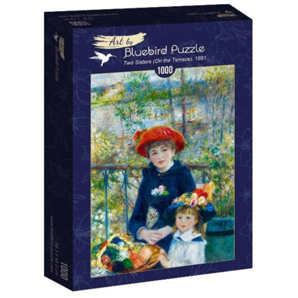 Avis Puzzle Renoir Two Sisters On the Terrace 1881 BLUEBIRD PUZZLE 1