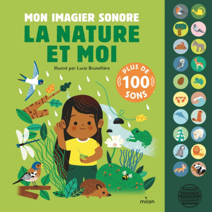 Avis Livre sonore imagier La nature et moi MILAN 1