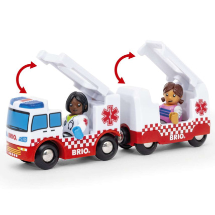 Avis Camion Ambulance Son et Lumière - de 3 ans BRIO 5