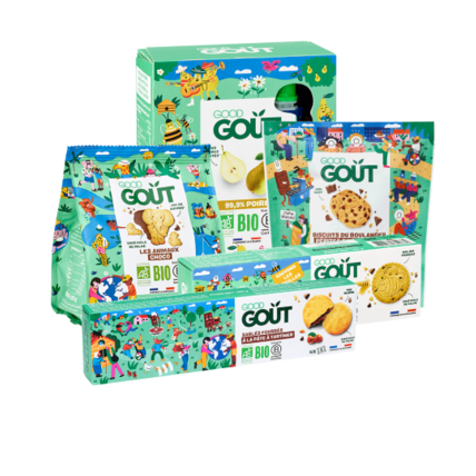 Avis Mon pack Découverte Kidz Bio pour enfant dès 3 ans - Gourdes et Biscuits Bio Good Goût 1
