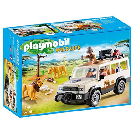 Avis Playmobil Wild Life - Aventuriers avec 4x4 et couple de lions PLAYMOBIL 1
