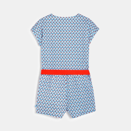 Avis Combi-short imprimé bleu fille OKAIDI 3