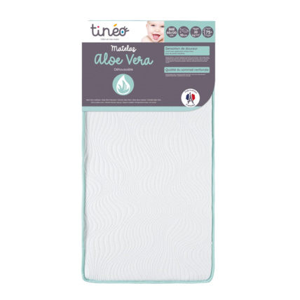 Avis Matelas bébé Aloe vera - 60x120cm TINEO 2