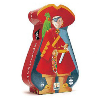 Avis Puzzle silhouette Le pirate et son trésor DJECO 1