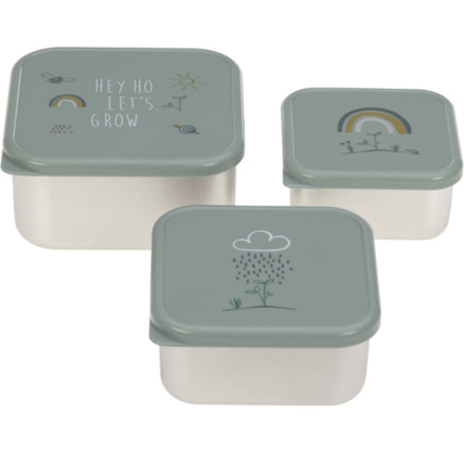 Avis Lot de 3 boîtes à goûter LÄSSIG 3