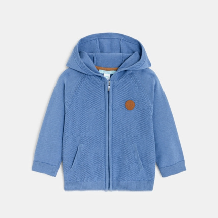 Avis Gilet zippé tricot à capuche OBAÏBI 1