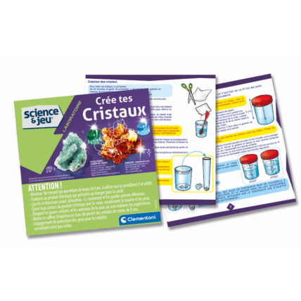 Avis Crée tes cristaux Clementoni 5