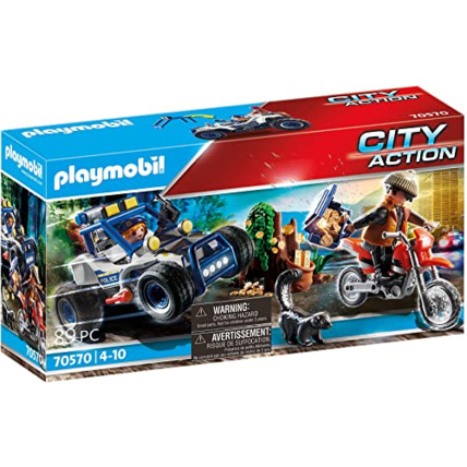 Avis Playmobil City Action - Policier voiturette et voleur à moto PLAYMOBIL 1