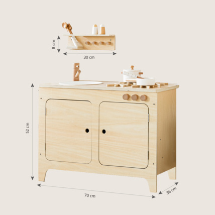 Avis Cuisine en bois La Parisienne Petite Amélie 3