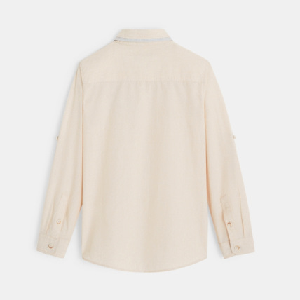Avis Chemise à col boutonné jaune garçon OKAIDI 2