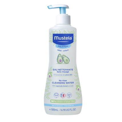 Avis Eau nettoyante sans rinçage à l'avocat bio Mustela 2
