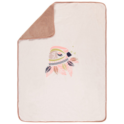 Avis Couverture à motif oiseau pailleté Prémaman 1