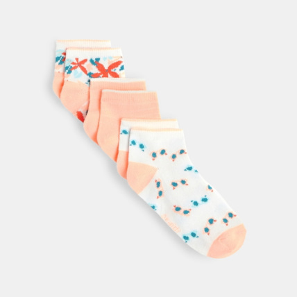 Avis Socquettes fleuries (lot de 3) rose fille OKAIDI 1