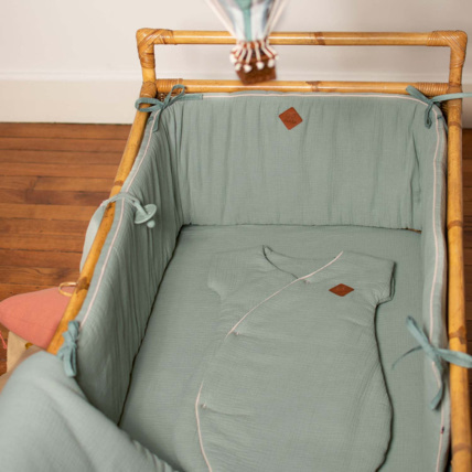 Avis Tour de lit universel en gaze de coton, Jeanne Sevira Kids 3