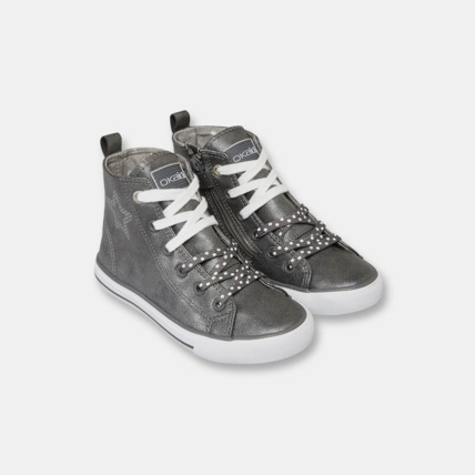 Avis Baskets montantes grises fille OKAIDI 1