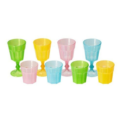 Avis Verres multicolores Duktig IKEA 1