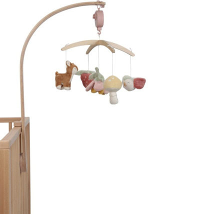 Avis Mobile musical en bois FSC Fairy Garden LITTLE DUTCH 1