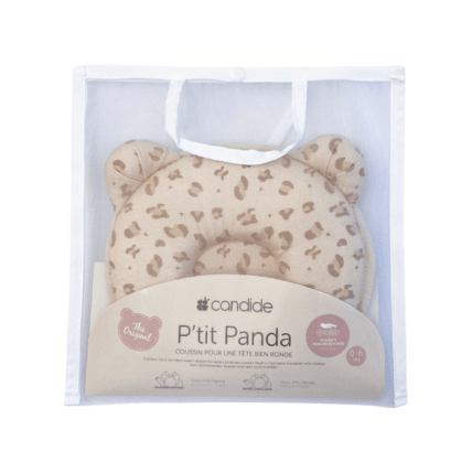 Avis Coussin cale tête bébé P'tit Panda Léopard CANDIDE 6