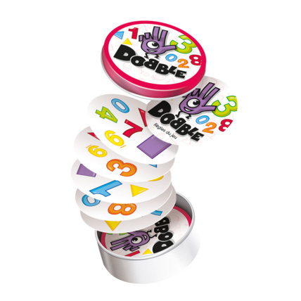 Avis Jeu de cartes Dobble chiffres et formes ASMODEE 1