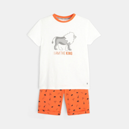 Avis Pyjama d'été à message blanc garçon OKAIDI 1