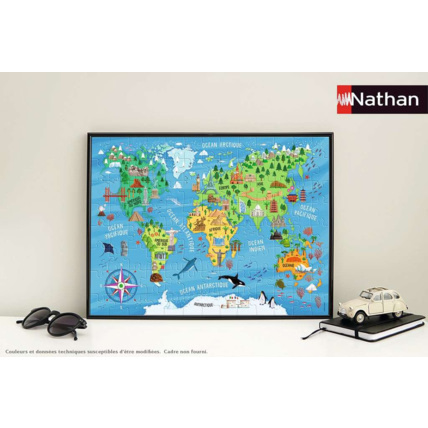 Avis Puzzle Carte du monde des monuments - de 6 ans RAVENSBURGER 7