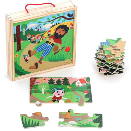 Avis 4 puzzles Le Petit Poucet VILAC 1