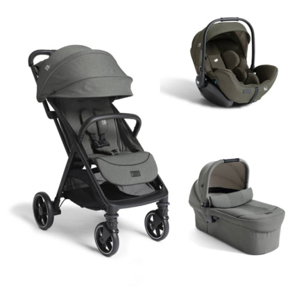 Avis Poussette Trio Parcel lx Signature + Siège auto i-Level Pro Signature + Nacelle Ramble XL Joie 2