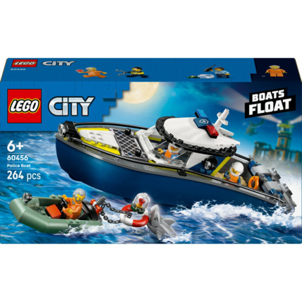 Avis La course-poursuite en bateau de police City LEGO 1