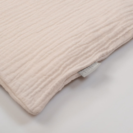 Avis Taie d'oreiller unie en double gaze de coton Sevira Kids 5