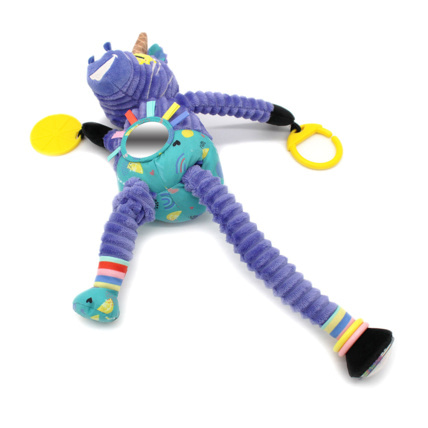 Avis Peluche d'activités nomade Kiprokos le zèbre LES DEGLINGOS 4