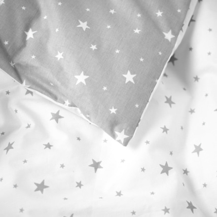 Avis Housse de couette bébé réversible en coton Stella Sevira Kids 3