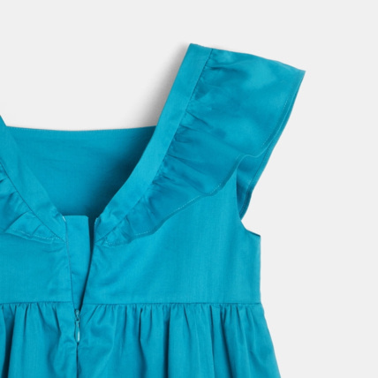 Avis Robe de cérémonie unie verte fille OKAIDI 4